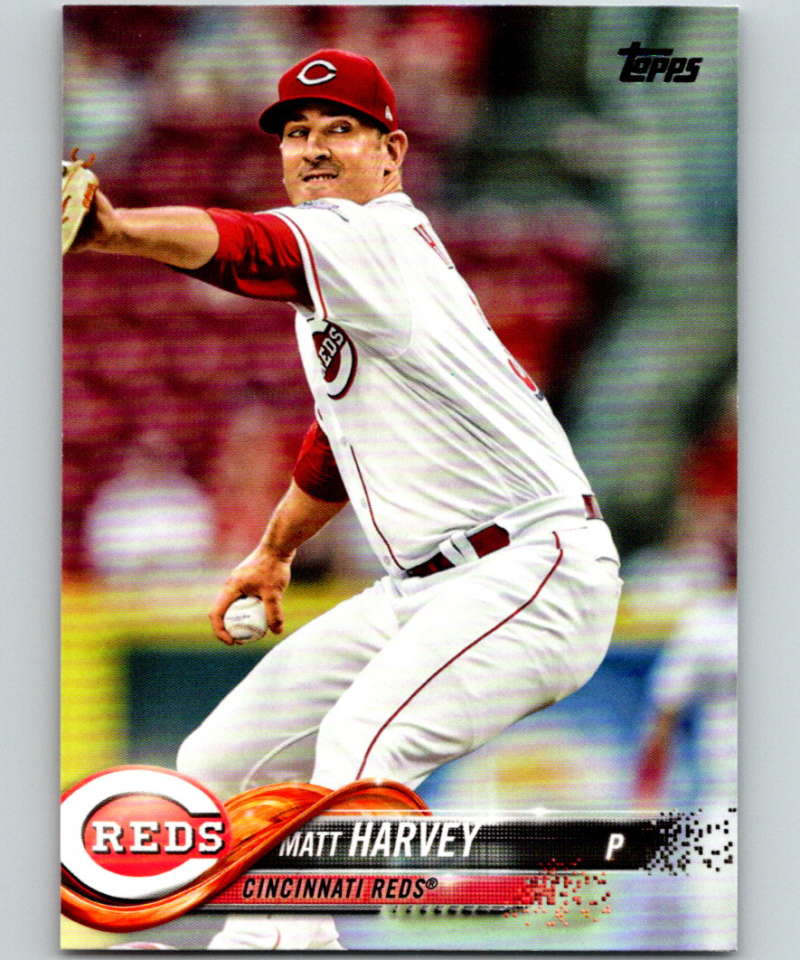 2018 Topps Update #US238 Matt Harvey Like New Cincinnati Reds  Image 1