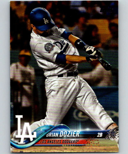 2018 Topps Update #US263 Brian Dozier Like New Los Angeles Dodgers  Image 1