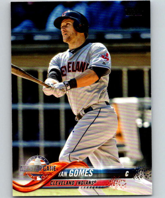 2018 Topps Update #US278 Yan Gomes Like New Cleveland Indians  Image 1