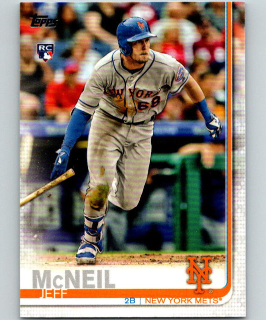 2019 Topps #281 Jeff McNeil MINT RC Rookie New York Mets 07488