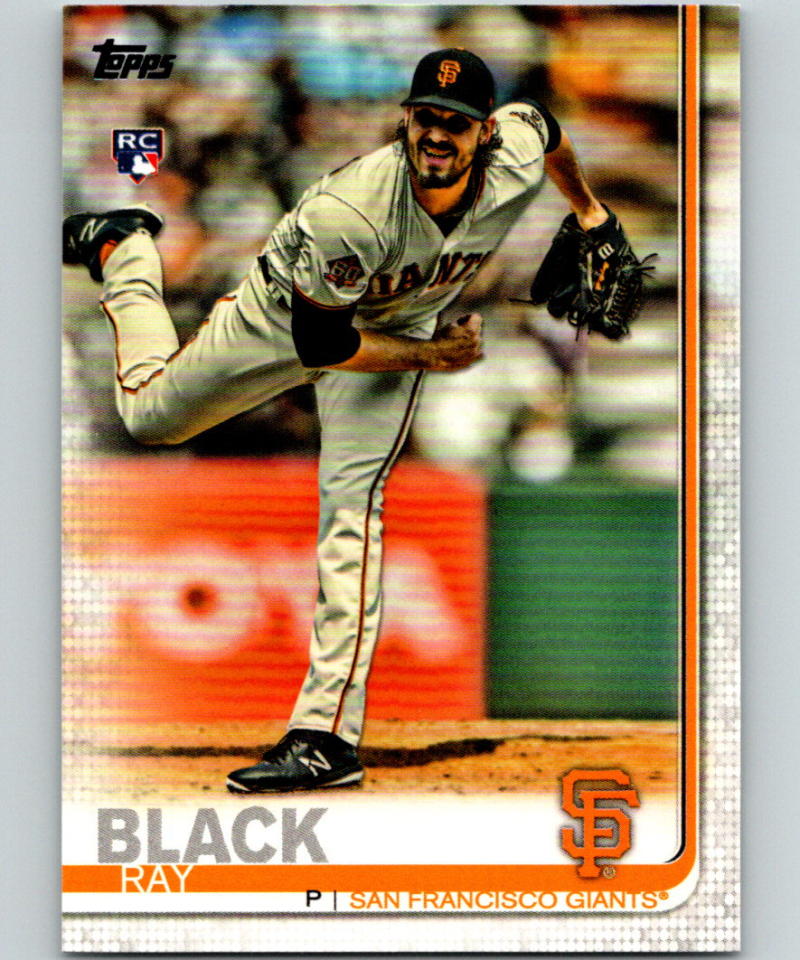 2019 Topps #333 Ray Black MINT RC Rookie San Francisco Giants 07493 Image 1