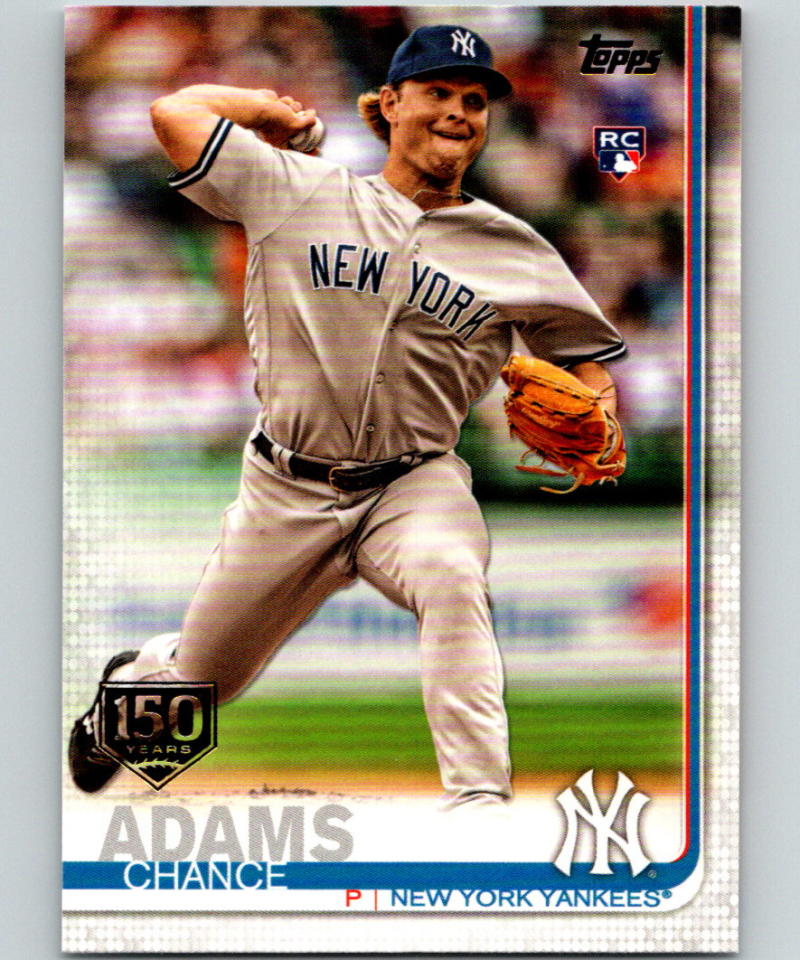 2019 Topps 150th Anniversary #98 Chance Adams MINT RC Rookie 07494 Image 1