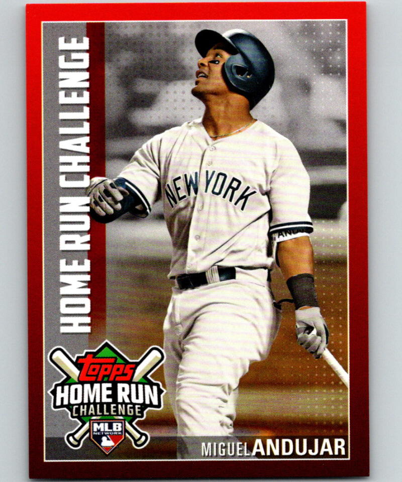 2019 Topps Home Run Challenge Codes #HRC-33 Miguel Andujar MINT 07495 Image 1