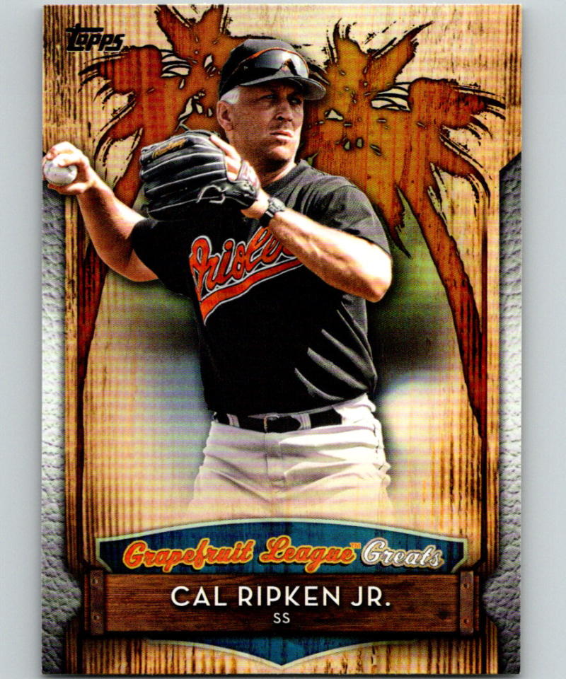 2019 Topps Grapefruit League Greats #GLG-4 Cal Ripken Jr. MINT Baltimore Orioles 07508 Image 1