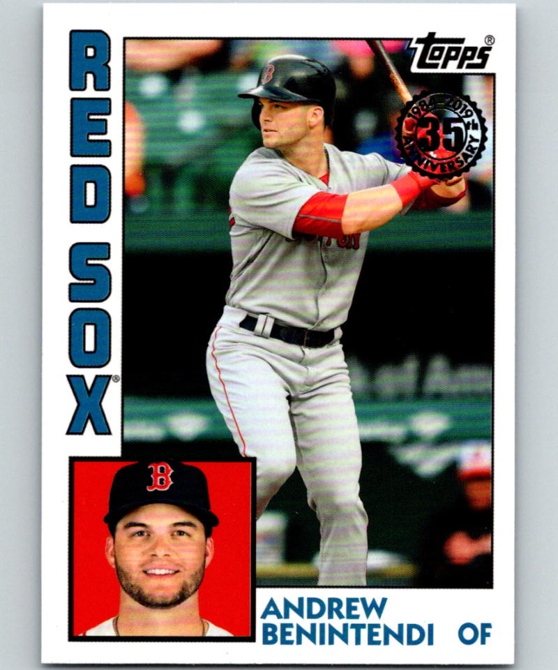 2019 Topps 1984 Topps #T84-21 Andrew Benintendi MINT Boston Red Sox 07517