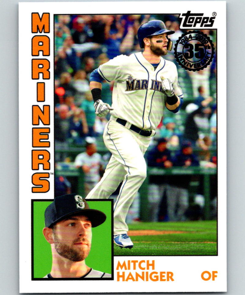 2019 Topps 1984 Topps #T84-93 Mitch Haniger MINT Seattle Mariners 07521 Image 1