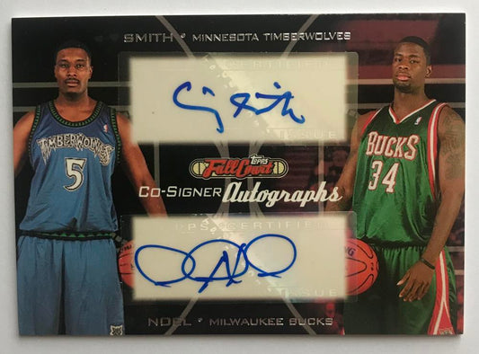 2006-07 Topps Full Court Co-Signers Noel/Smith Dual Auto 07548 Image 1