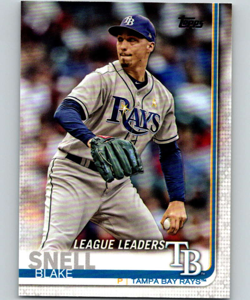 2019 Topps #24 Blake Snell Mint Tampa Bay Rays  Image 1