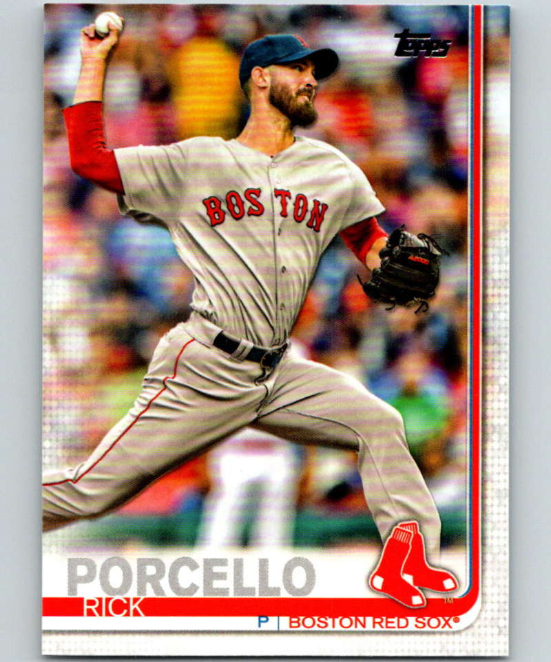 2019 Topps #54 Rick Porcello Mint Boston Red Sox  Image 1