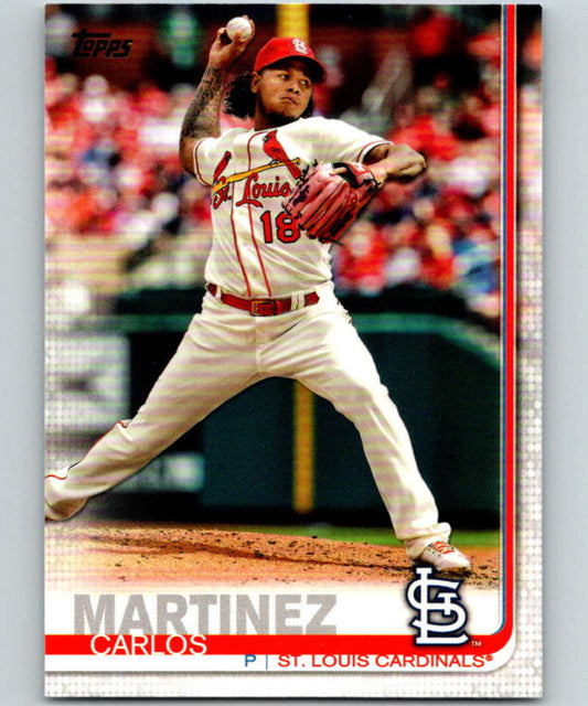 2019 Topps #58 Carlos Martinez Mint St. Louis Cardinals  Image 1