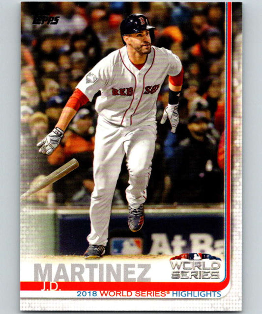 2019 Topps #76 J.D. Martinez Mint Boston Red Sox