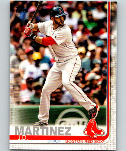 2019 Topps #77 J.D. Martinez Mint Boston Red Sox  Image 1
