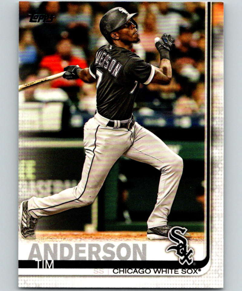 2019 Topps #80 Tim Anderson Mint Chicago White Sox  Image 1