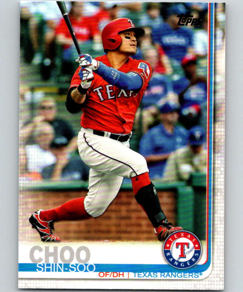 2019 Topps #102 Shin-Soo Choo Mint Texas Rangers  Image 1