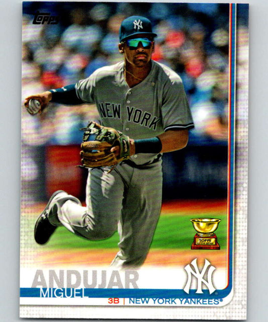 2019 Topps #132 Miguel Andujar Mint New York Yankees  Image 1