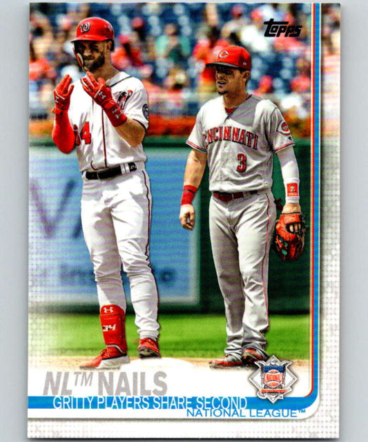 2019 Topps #145 NL Nails Mint National League  Image 1