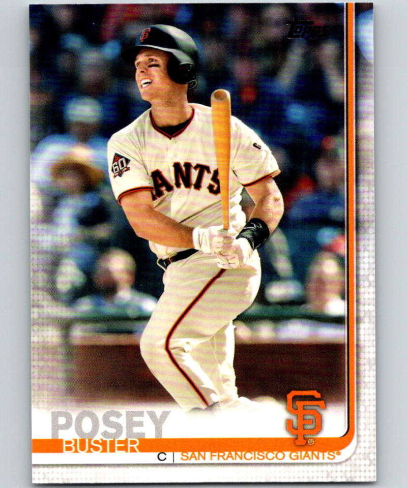 2019 Topps #157 Buster Posey Mint San Francisco Giants  Image 1