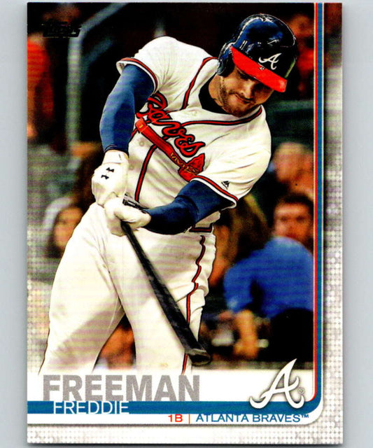 2019 Topps #183 Freddie Freeman Mint Atlanta Braves