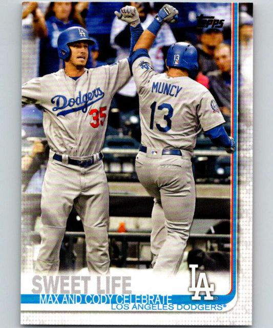 2019 Topps #202 Sweet Life Mint Los Angeles Dodgers  Image 1