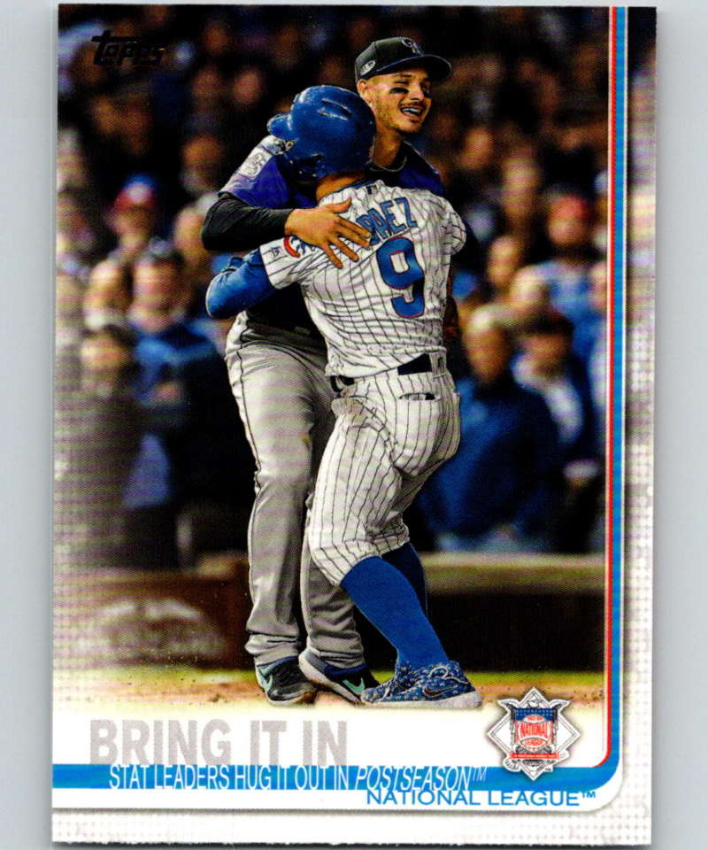 2019 Topps #216 Bring It In Mint National League  Image 1
