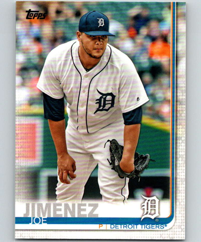 2019 Topps #217 Joe Jimenez Mint Detroit Tigers  Image 1
