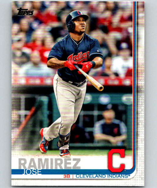 2019 Topps #223 Jose Ramirez Mint Cleveland Indians  Image 1