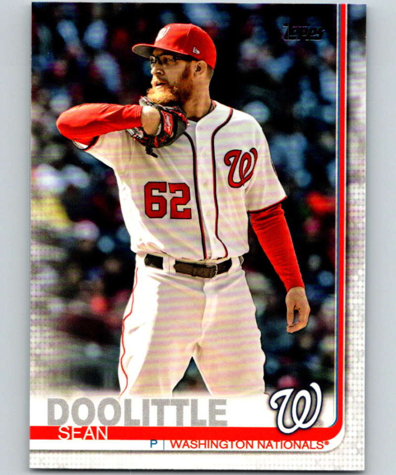 2019 Topps #236 Sean Doolittle Mint Washington Nationals  Image 1