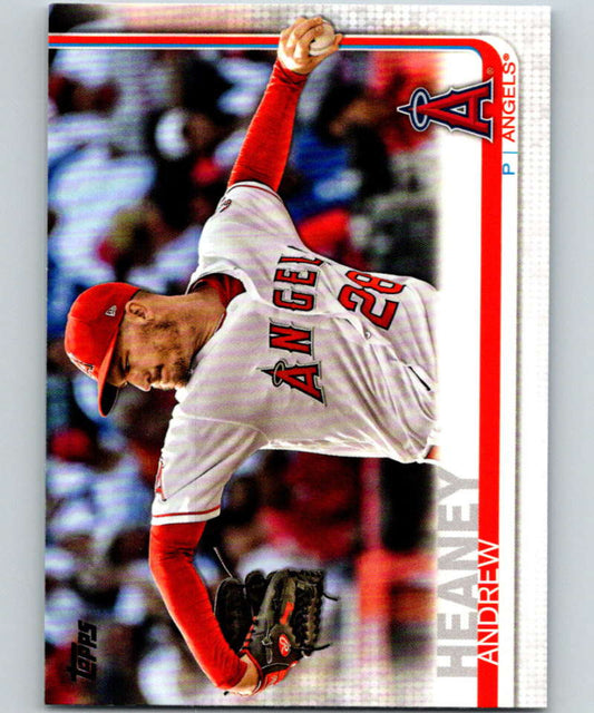 2019 Topps #257 Andrew Heaney Mint Los Angeles Angels  Image 1