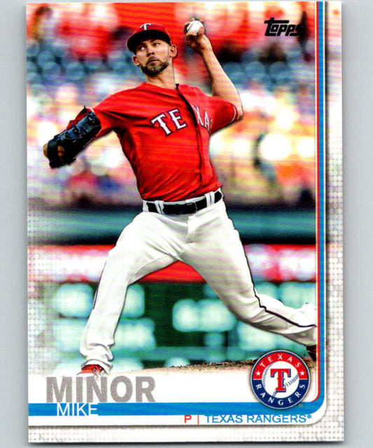 2019 Topps #278 Mike Minor Mint Texas Rangers  Image 1