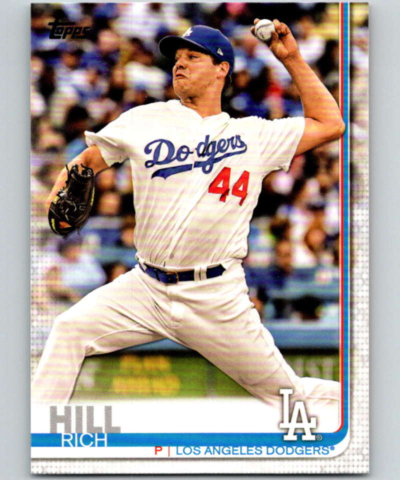 2019 Topps #283 Rich Hill Mint Los Angeles Dodgers  Image 1