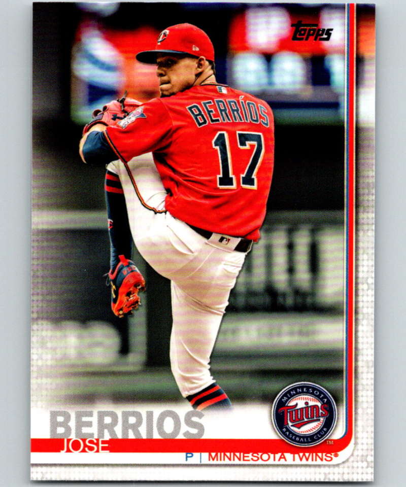 2019 Topps #302 Jose Berrios Mint Minnesota Twins  Image 1