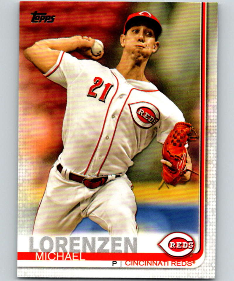 2019 Topps #304 Michael Lorenzen Mint Cincinnati Reds  Image 1