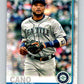 2019 Topps #313 Robinson Cano Mint Seattle Mariners  Image 1