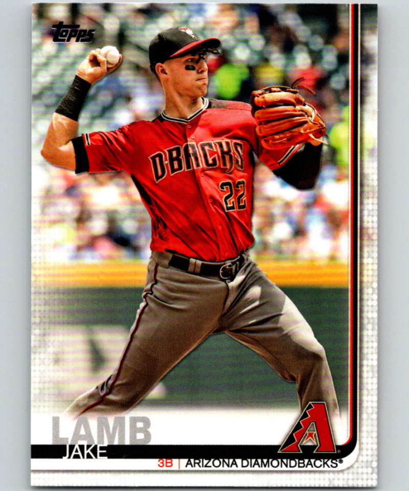 2019 Topps #334 Jake Lamb Mint Arizona Diamondbacks  Image 1