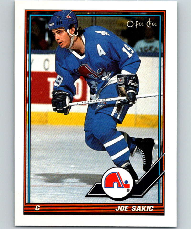 1991-92 O-Pee-Chee #16 Joe Sakic Mint Quebec Nordiques