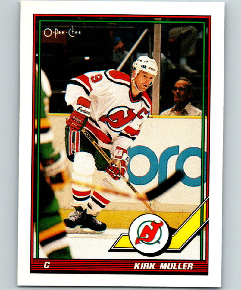 1991-92 O-Pee-Chee #22 Kirk Muller Mint New Jersey Devils  Image 1