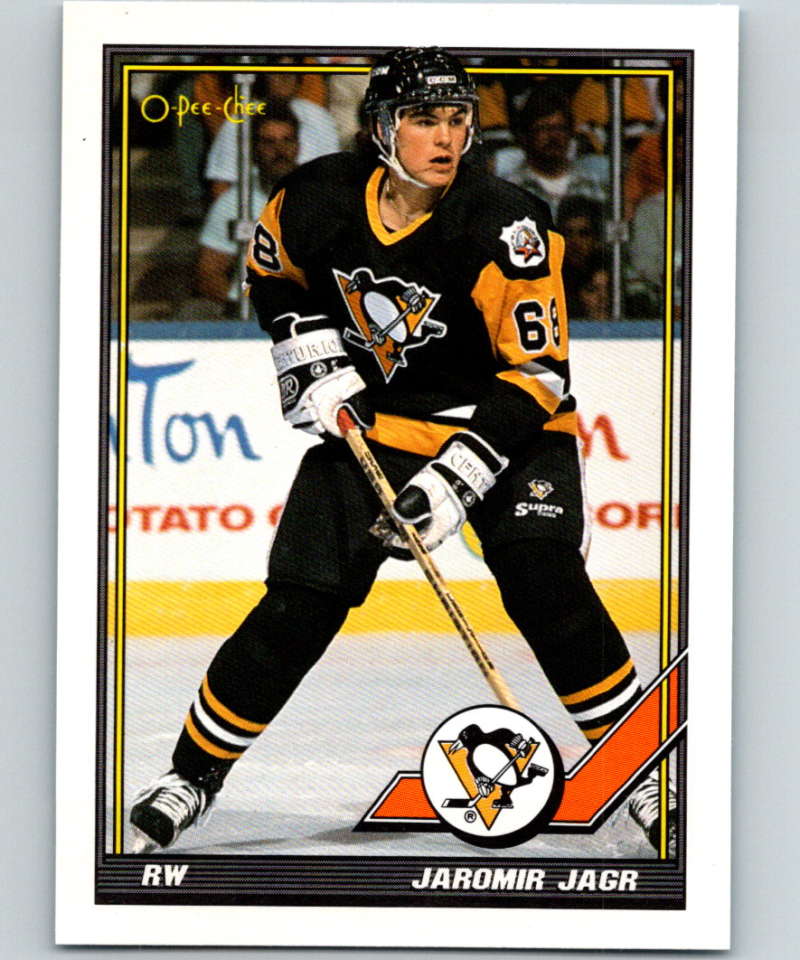 1991-92 O-Pee-Chee #40 Jaromir Jagr Mint Pittsburgh Penguins