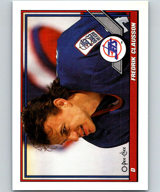 1991-92 O-Pee-Chee #45 Fredrik Olausson Mint Winnipeg Jets  Image 1