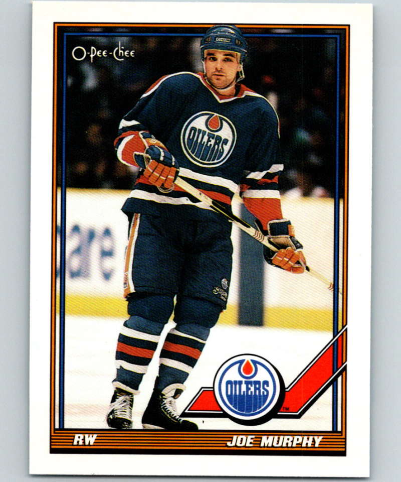 1991-92 O-Pee-Chee #48 Joe Murphy# Mint Edmonton Oilers  Image 1