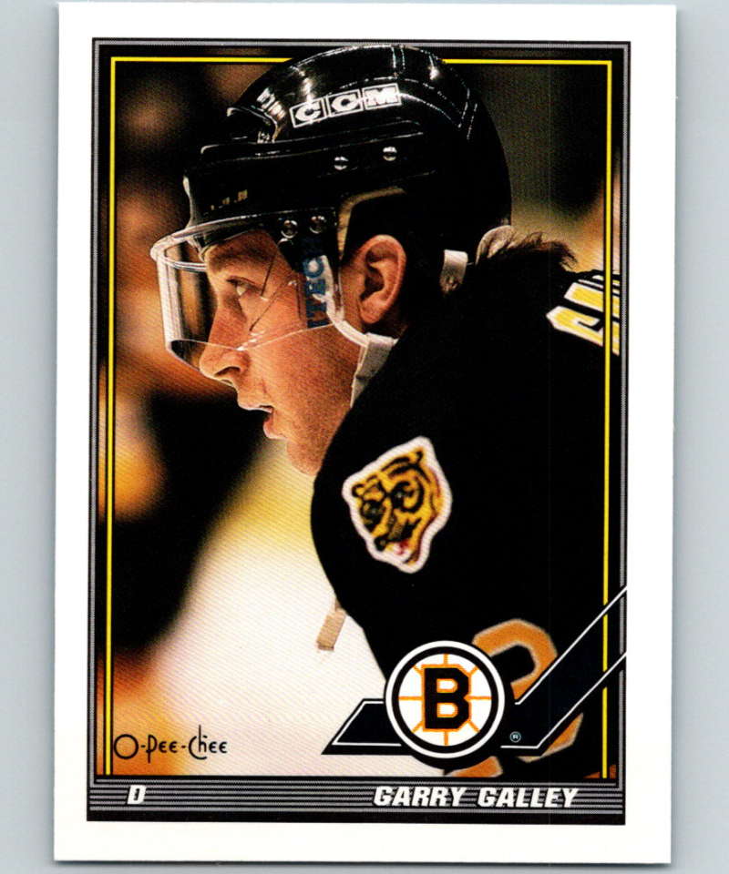 1991-92 O-Pee-Chee #86 Garry Galley Mint Boston Bruins  Image 1