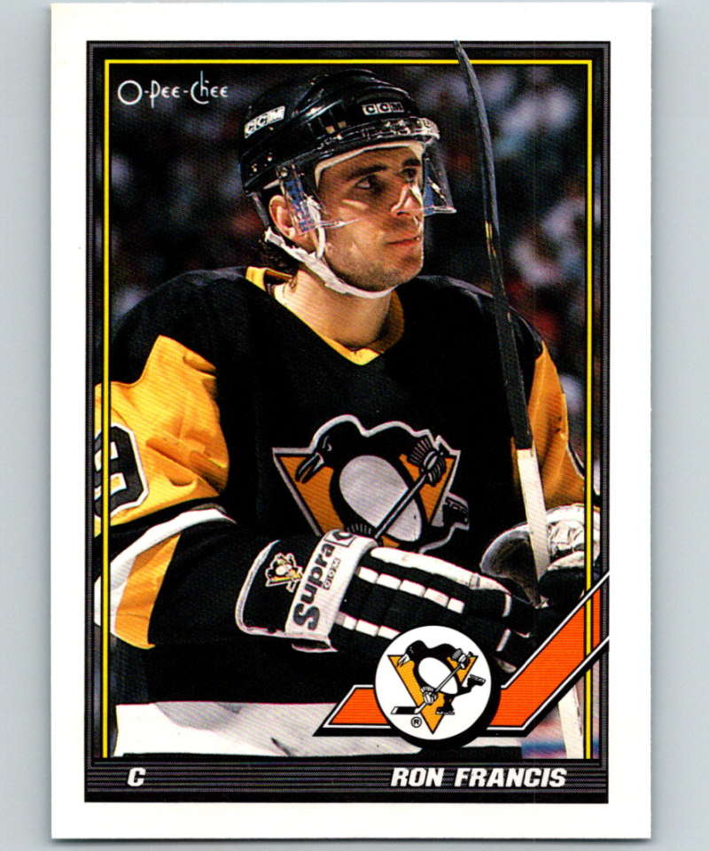 1991-92 O-Pee-Chee #130 Ron Francis Mint Pittsburgh Penguins  Image 1