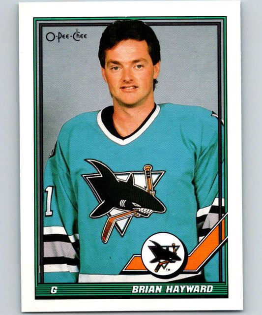 1991-92 O-Pee-Chee #178 Brian Hayward Mint Minnesota North Stars  Image 1