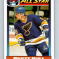 1991-92 O-Pee-Chee #259 Brett Hull AS Mint St. Louis Blues  Image 1