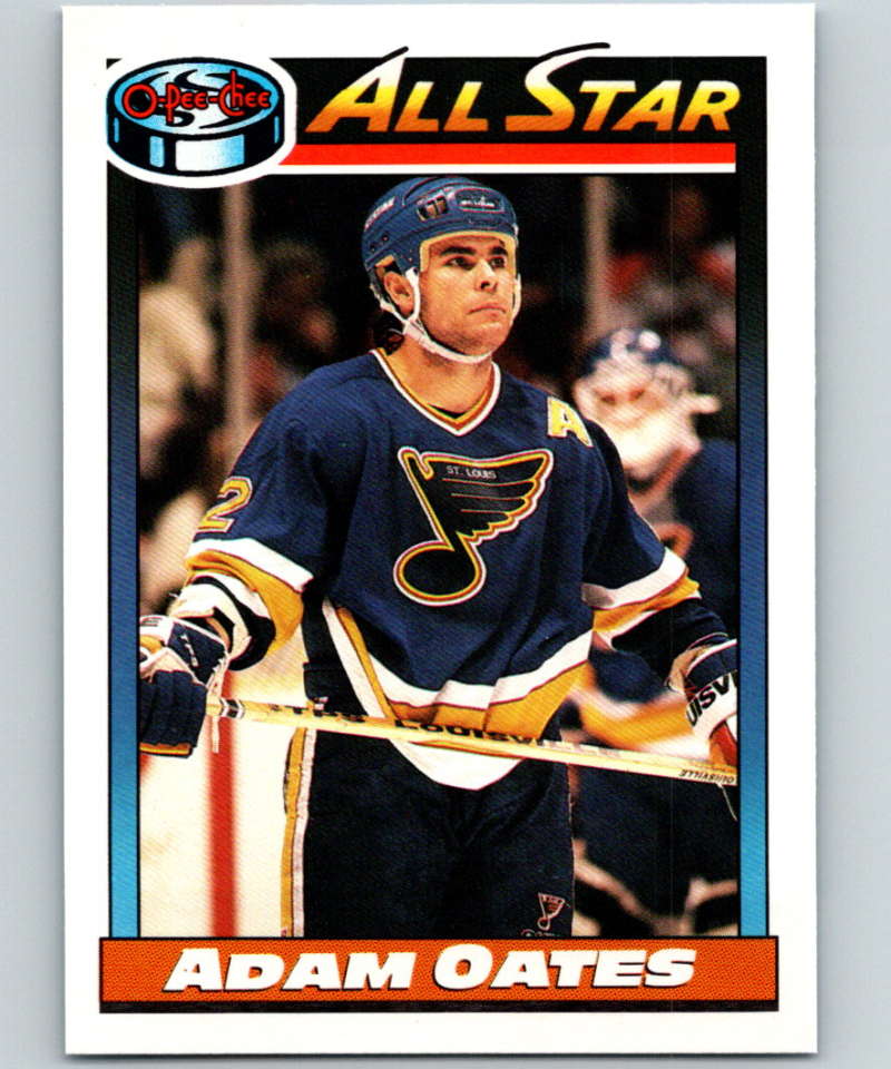 1991-92 O-Pee-Chee #265 Adam Oates AS Mint St. Louis Blues