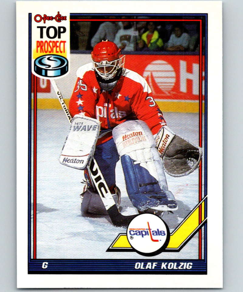 1991-92 O-Pee-Chee #290 Olaf Kolzig Mint