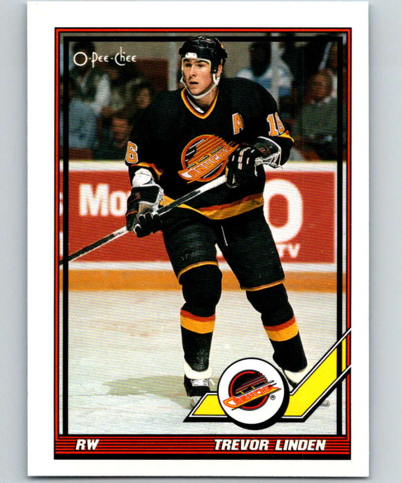 1991-92 O-Pee-Chee #364 Trevor Linden Mint Vancouver Canucks  Image 1