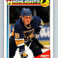 1991-92 O-Pee-Chee #403 Brett Hull HL Mint St. Louis Blues  Image 1