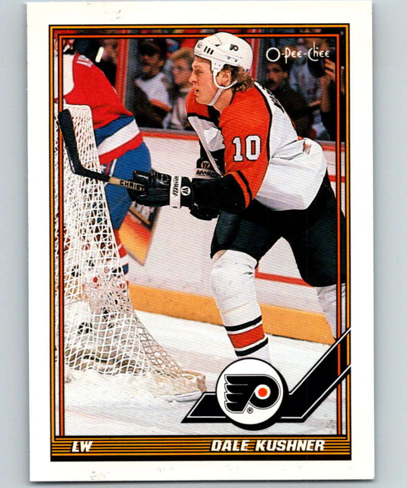 1991-92 O-Pee-Chee #415 Dale Kushner Mint Philadelphia Flyers  Image 1