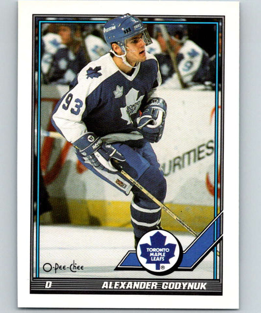 1991-92 O-Pee-Chee #471 Alexander Godynyuk Mint Toronto Maple Leafs
