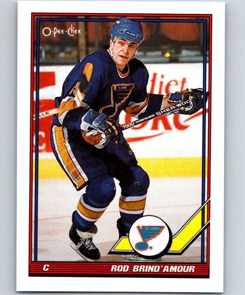 1991-92 O-Pee-Chee #490 Rod Brind'Amour Mint St. Louis Blues